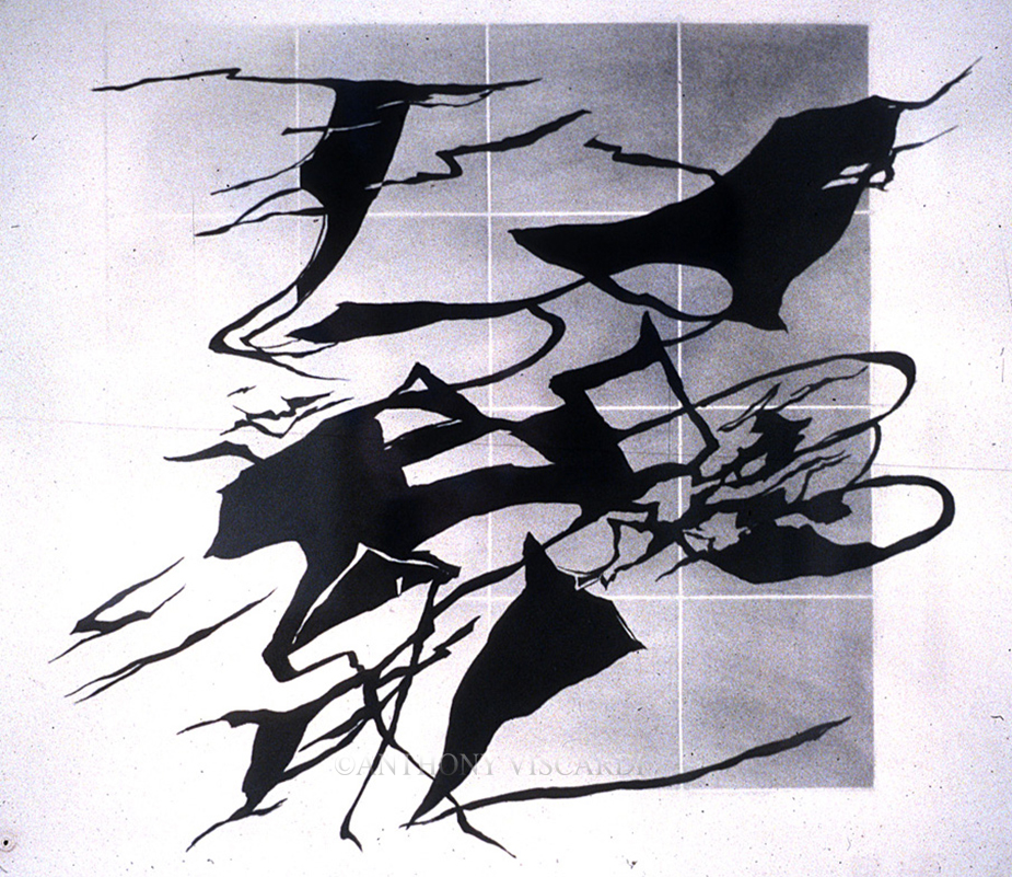 Lehigh University Anthony Viscardi drawing - Stolen Shadows